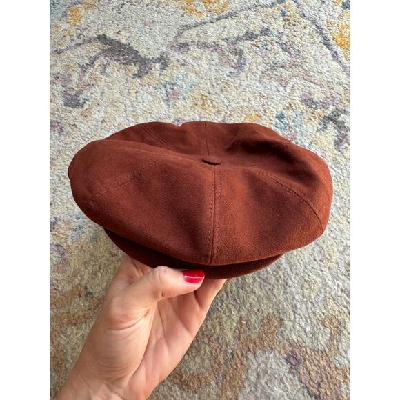 Dolce & Gabbana Suede Newsboy Cap - Picture 6 of 9